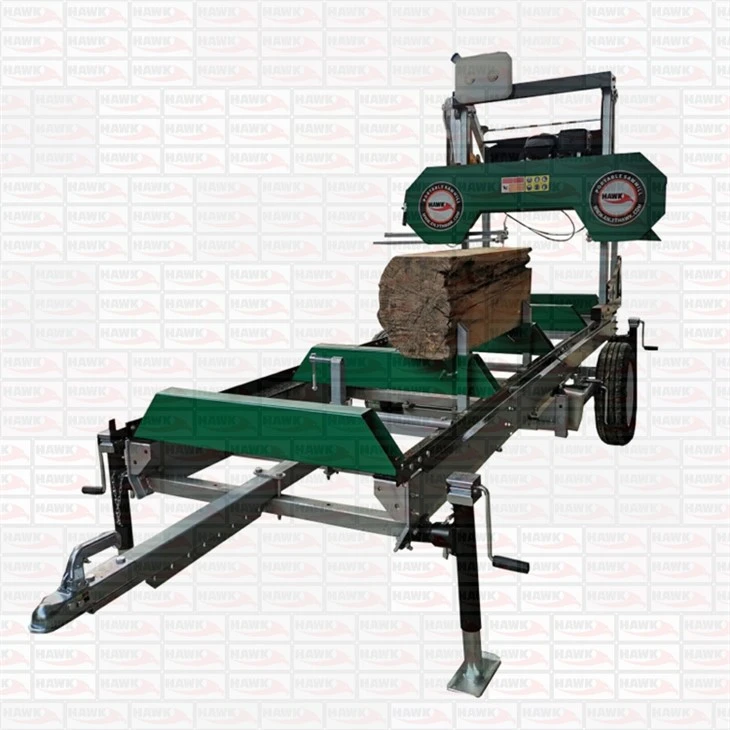 Gas-Powered Saw Mill With Briggs & Stratton Engine