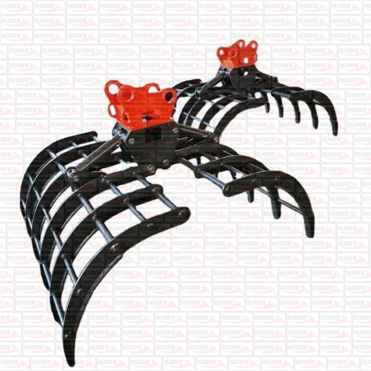 Hydraulic Handling Grab Grass Grapple