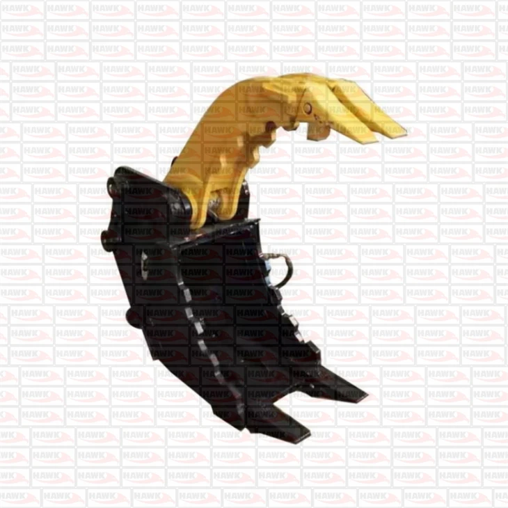 Hydraulic Stone Grab Bucket For Excavator