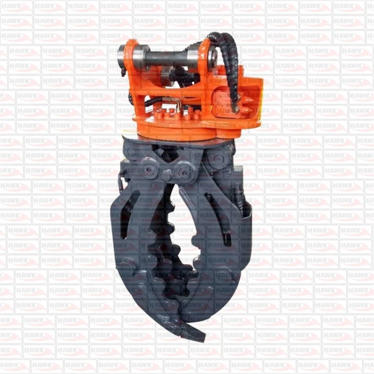 Mini Excavator Attached Hydraulic Steel Grapple