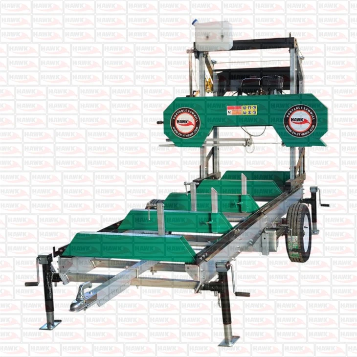 Petrol Engine Portable Sawmill For Wood
