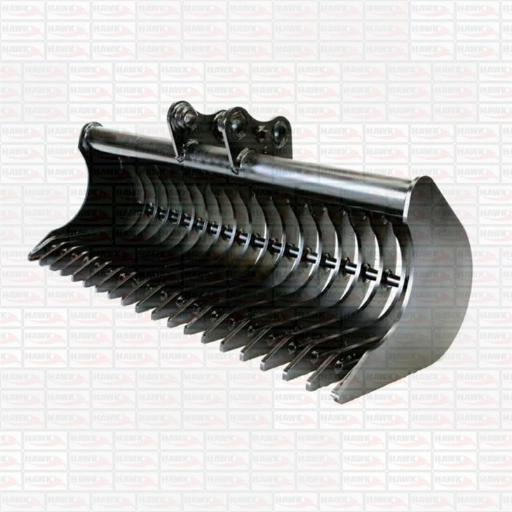 12-16 Tonne Excavator Land Rake Bucket