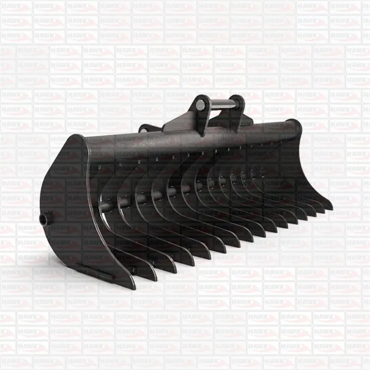 2-3 Tonne Excavator Land Rake Bucket