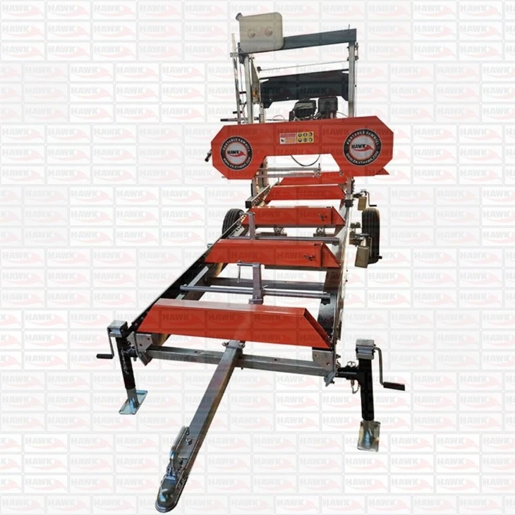 36 Inch Petrol Engine Sawmill With Trailer