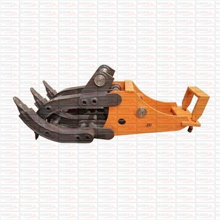 Mechanical Engineering Excavator Mechanical Grapple Attachment