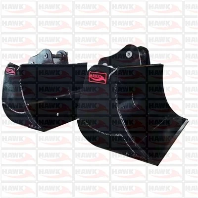 Naklápěcí lžíce hydraulického minibagru